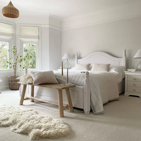 Carpet installation example